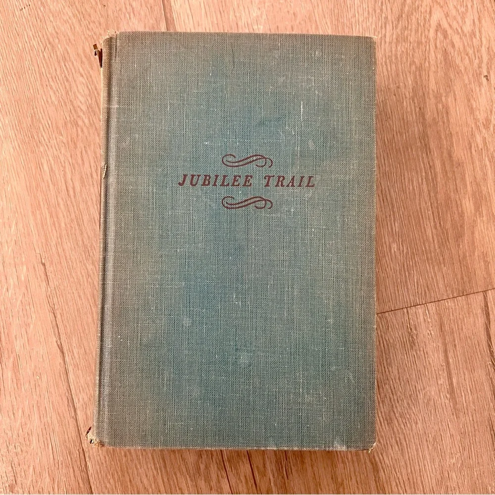 JUBILEE TRAIL by Gwen Bristow 1950 Hard‎ Cover Book Vintage
